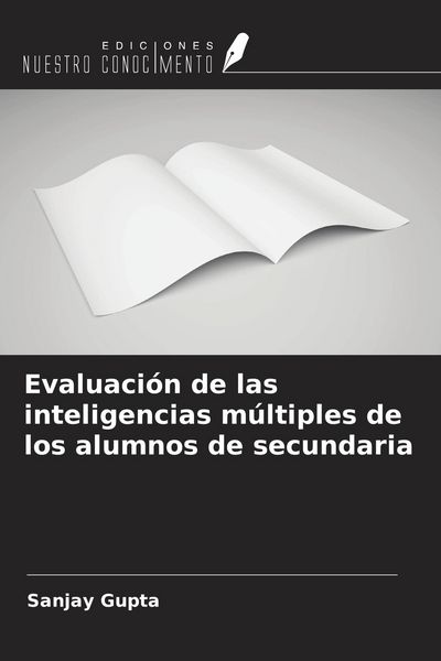 Produktbild: Evaluaci&oacute;n de las inteligencias m&uacute;ltiples de los alumnos de secundaria