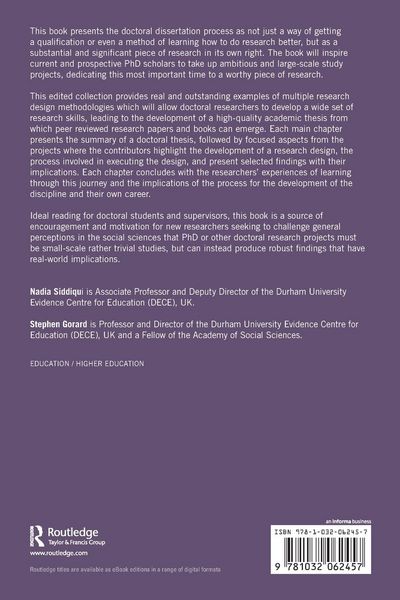 Produktbild: Making Your Doctoral Research Project Ambitious
