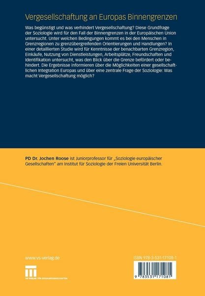 Produktbild: Vergesellschaftung an Europas Binnengrenzen