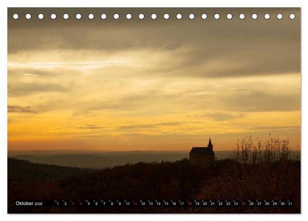 Produktbild: Impressionen aus Franken (Tischkalender 2026 DIN A5 quer), CALVENDO Monatskalender