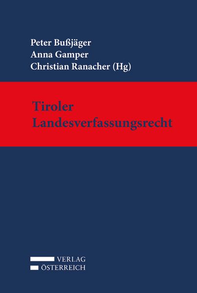 Produktbild: Tiroler Landesverfassungsrecht