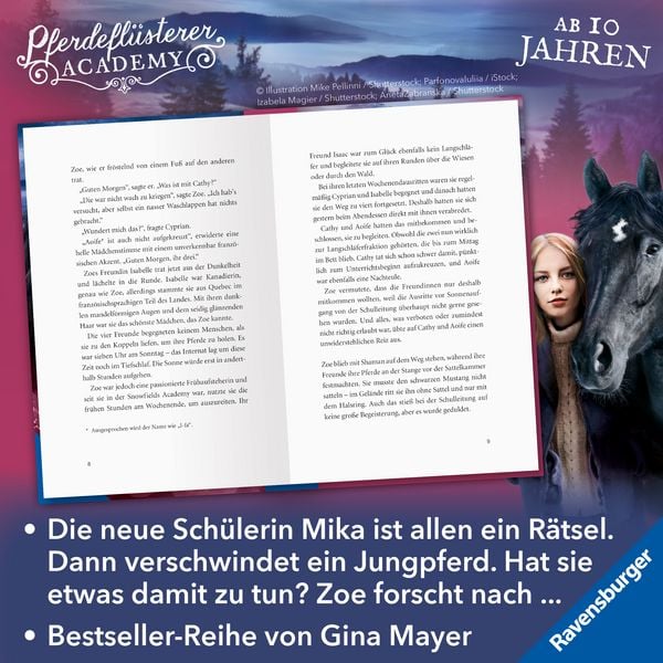 Produktbild: Pferdefl&uuml;sterer-Academy, Band 13 - Taminos Entf&uuml;hrung