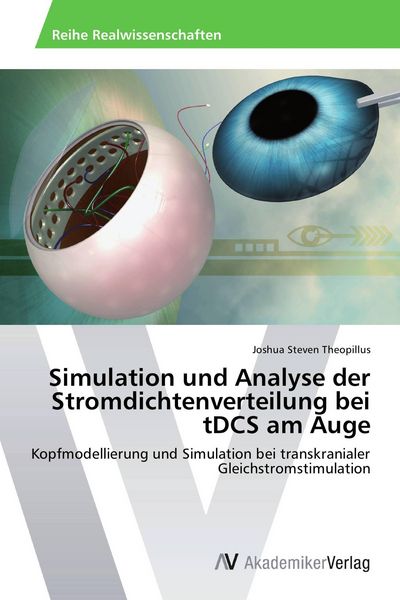 Produktbild: Simulation und Analyse der Stromdichtenverteilung bei tDCS am Auge