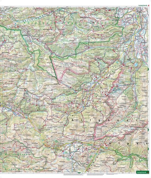 Produktbild: freytag & berndt Wanderkarte WK 5364 Kleinwalsertal, Hinterer Bregenzerwald 1:35.000