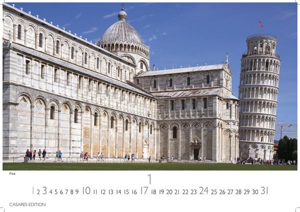 Produktbild: Italien Kalender 2027 &ndash; Wandkalender | Fotokalender Italien 24x35 cm mit 12 traumhaften Motiven der Reisedestination Italien