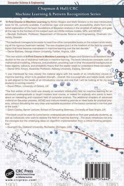 Produktbild: A First Course in Machine Learning