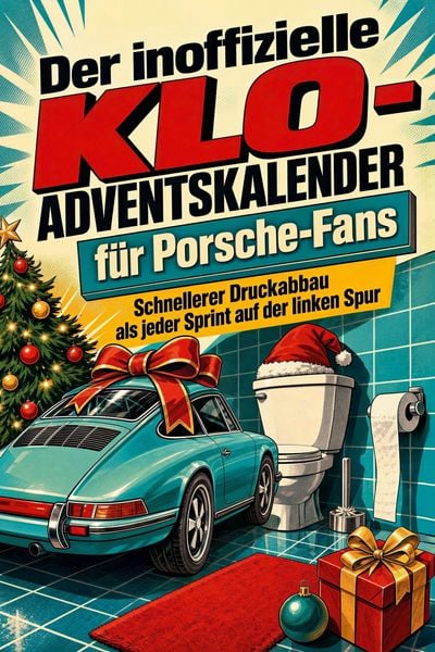 Produktbild: Der inoffizielle Klo-Adventskalender f&uuml;r Porsche-Fans