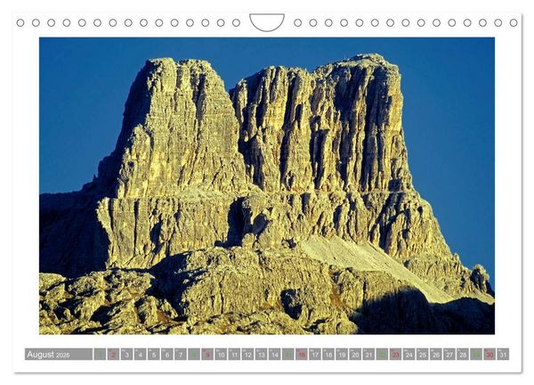 Produktbild: S&Uuml;DTIROL - Land der Berge (Wandkalender 2026 DIN A4 quer), CALVENDO Monatskalender