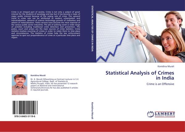 Produktbild: Statistical Analysis of Crimes in India