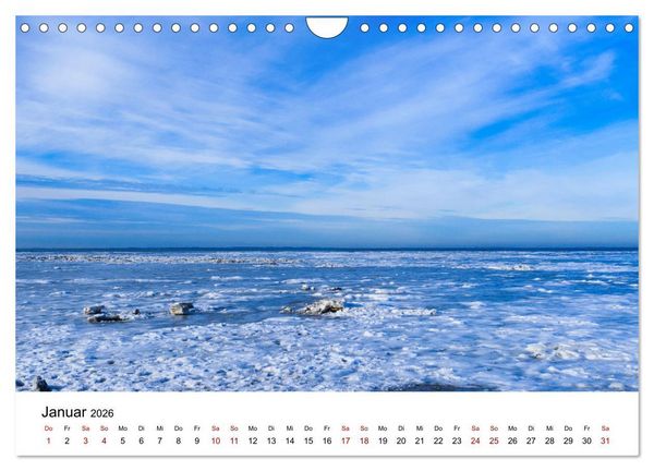 Produktbild: Ostfriesland - Ein Jahr in Bildern (Wandkalender 2026 DIN A4 quer), CALVENDO Monatskalender