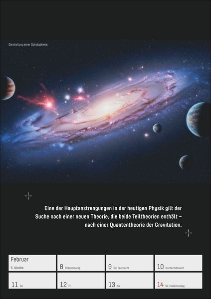 Produktbild: Stephen Hawking - Universum Wochenplaner 2027 - 53 faszinierende Bilder und Zitate