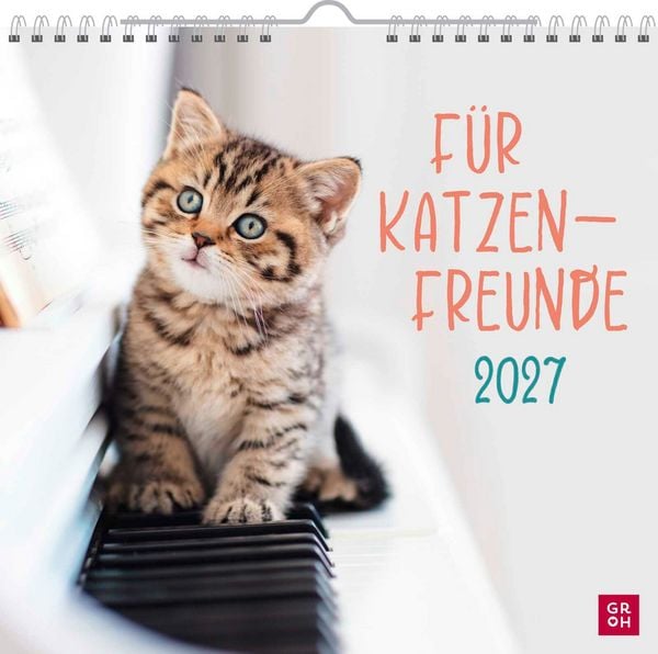 Produktbild: Wandkalender 2027: F&uuml;r Katzenfreunde