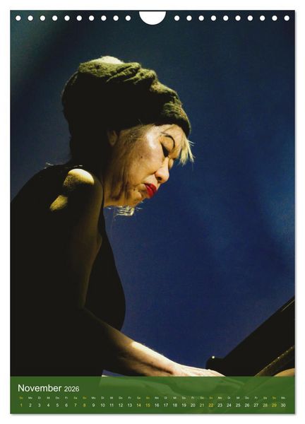 Produktbild: Women singing and playing Jazz (Wandkalender 2026 DIN A4 hoch), CALVENDO Monatskalender