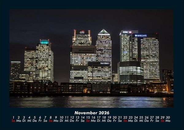 Produktbild: London - Impressionen 2026 Fotokalender DIN A4