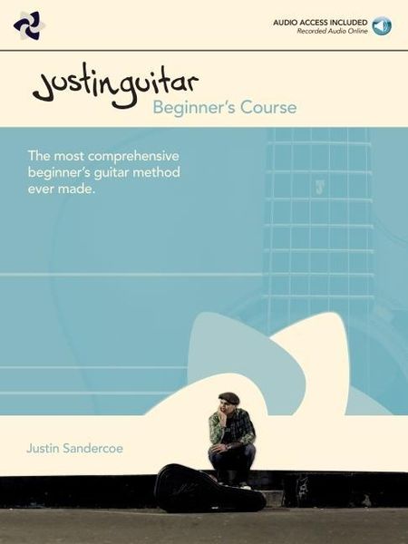 Produktbild: Justinguitar Beginner S Course Acoustic and Electric Guitar Step-By-Step Lessons and Exercises with Online Audio Learn Chords Scales Fingerstyle and Rhythm Techniques for New Players