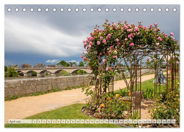 Produktbild: Romantisches Loiretal (Tischkalender 2026 DIN A5 quer), CALVENDO Monatskalender