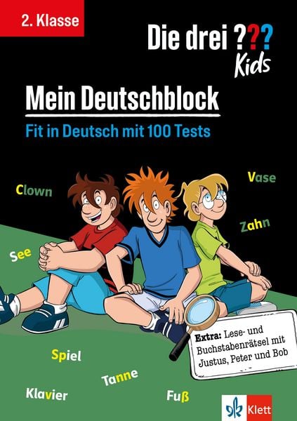 Produktbild: Die drei ??? Kids: Mein Deutschblock 2. Klasse