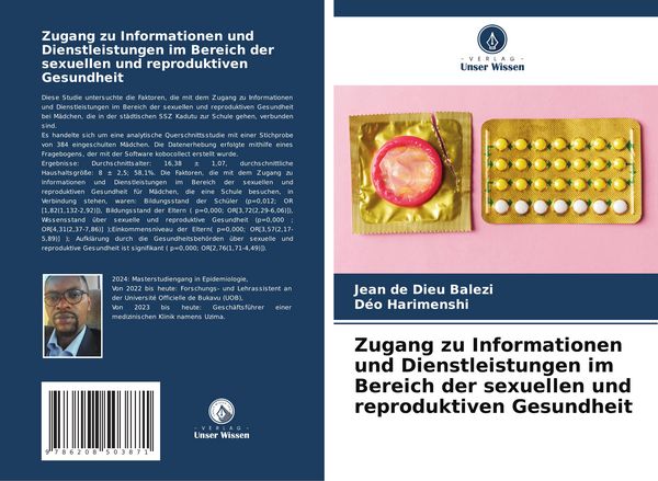 Zugang zu Informationen und Dienstleistungen im Bereich der sexuellen und reproduktiven Gesundheit, Taschenbuch von Jean de Dieu Balezi , Déo