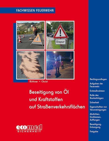 Produktbild: Beseitigung von &Ouml;l und Kraftstoffen auf Stra&szlig;enverkehrsfl&auml;chen