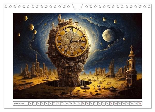Produktbild: Surreale Traumwelten (Wandkalender 2026 DIN A4 quer), CALVENDO Monatskalender