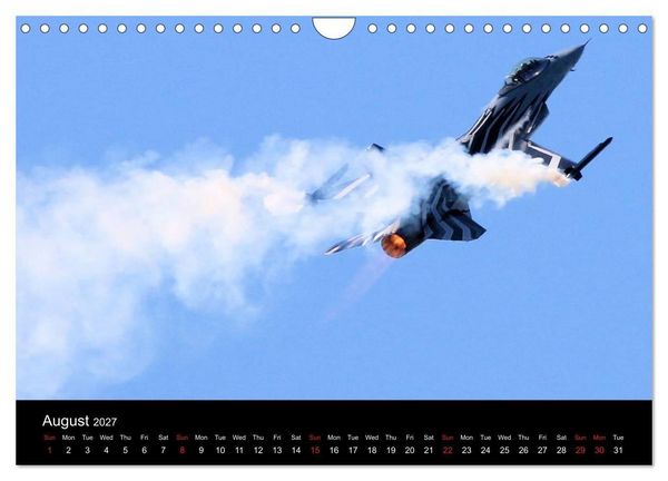 Produktbild: General Dynamics F-16 Fighting Falcon (Wall Calendar 2027 DIN A4 landscape), CALVENDO 12 Month Wall Calendar