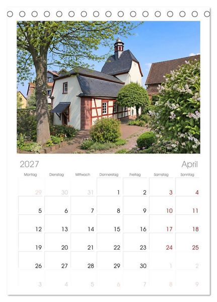 Produktbild: Tischplaner 2027 - Gelnhausen Meerholz und Hailer (A5 Tischkalender zum Aufstellen) CALVENDO
