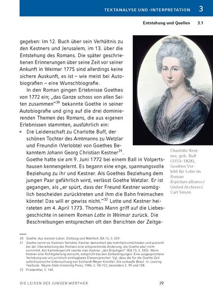Produktbild: Die Leiden des jungen Werther von Johann Wolfgang von Goethe