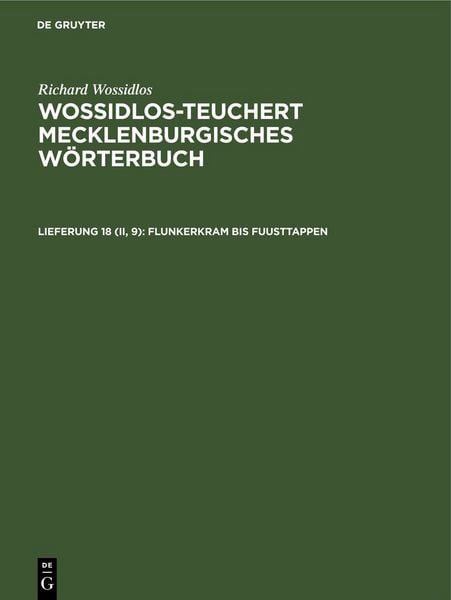 Produktbild: Flunkerkram bis Fuusttappen