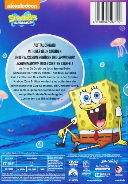 Spongebob Schwammkopf - Season 7  [4 DVDs]