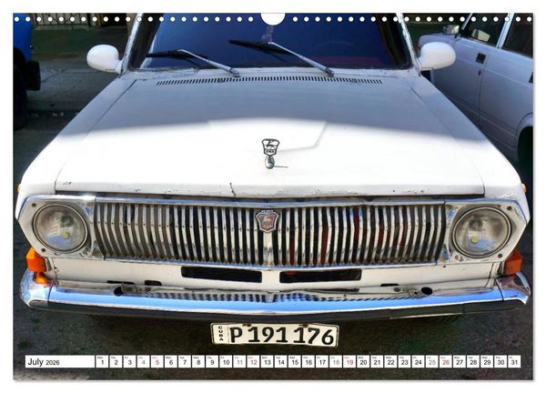 Produktbild: GAZ-24 Volga - A car Made in USSR (Wall Calendar 2026 DIN A3 landscape), CALVENDO 12 Month Wall Calendar