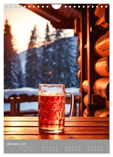 Produktbild: Beer (Wall Calendar 2026 DIN A4 portrait), CALVENDO 12 Month Wall Calendar