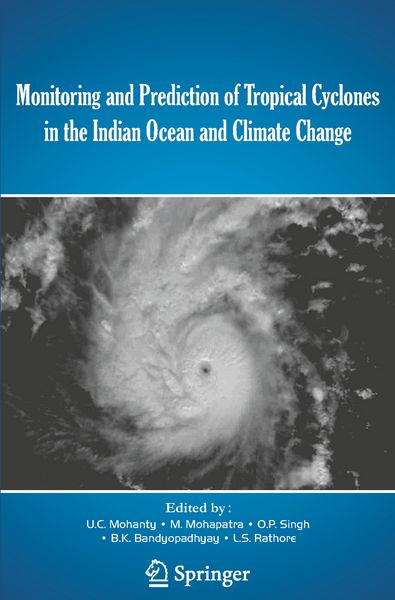Produktbild: Monitoring and Prediction of Tropical Cyclones in the Indian Ocean and Climate Change