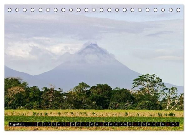 Produktbild: Costa Rica - Pure Lebensfreude (Tischkalender 2027 DIN A5 quer), CALVENDO Monatskalender