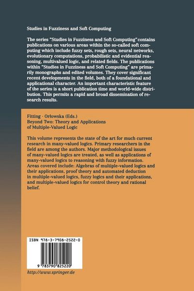 Produktbild: Beyond Two: Theory and Applications of Multiple-Valued Logic