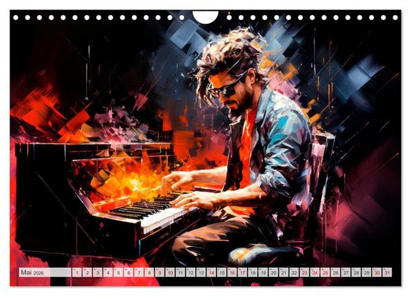 Produktbild: ROCK Sp&uuml;re die grenzenlose Power (Wandkalender 2026 DIN A4 quer), CALVENDO Monatskalender