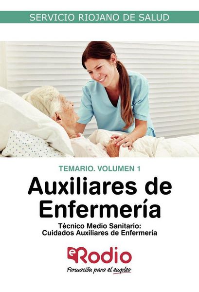 Produktbild: Temario. Volumen 1. Auxiliares de Enfermer&iacute;a. Servicio Riojano de Salud