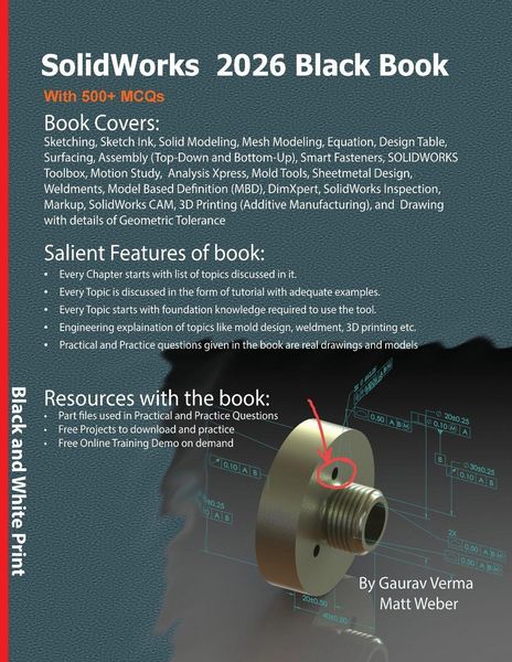 Produktbild: SolidWorks 2026 Black Book