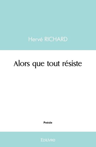 Produktbild: Alors que tout resiste