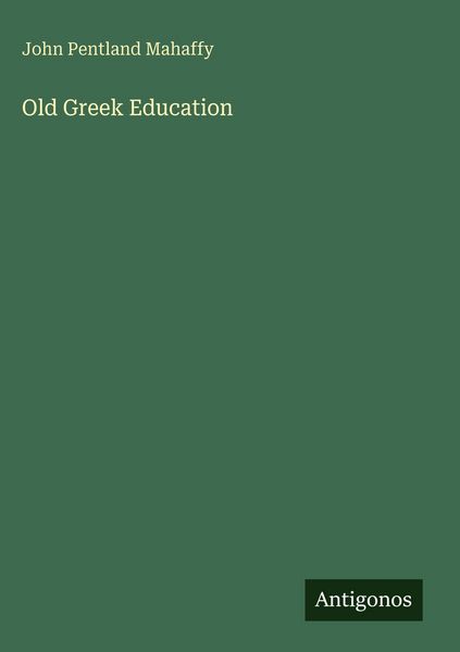 Produktbild: Old Greek Education