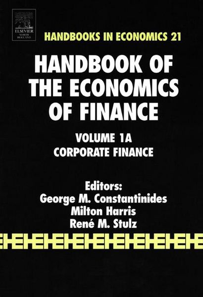 Produktbild: Handbook of the Economics of Finance