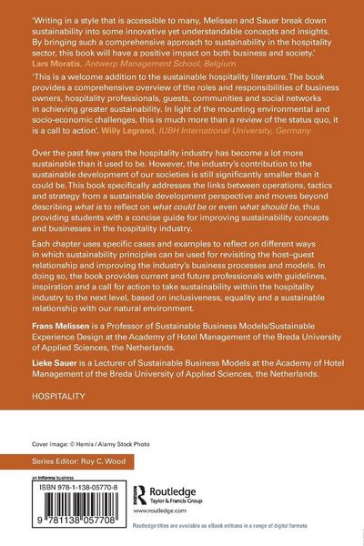 Produktbild: Improving Sustainability in the Hospitality Industry