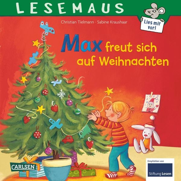 Produktbild: LESEMAUS 130: Max freut sich auf Weihnachten
