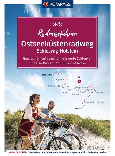 Produktbild: KOMPASS Radreisef&uuml;hrer Ostseek&uuml;stenradweg Schleswig Holstein