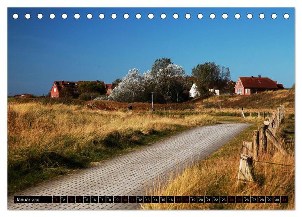 Produktbild: Insel Baltrum, Perle im Ostfriesischen Wattenmeer (Tischkalender 2026 DIN A5 quer), CALVENDO Monatskalender