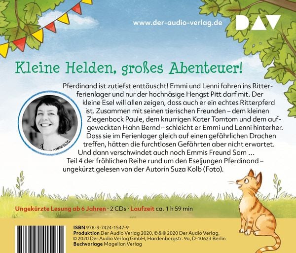 Produktbild: Der Esel Pferdinand &ndash; Teil 4: Ritterpferd mit Eselsohren