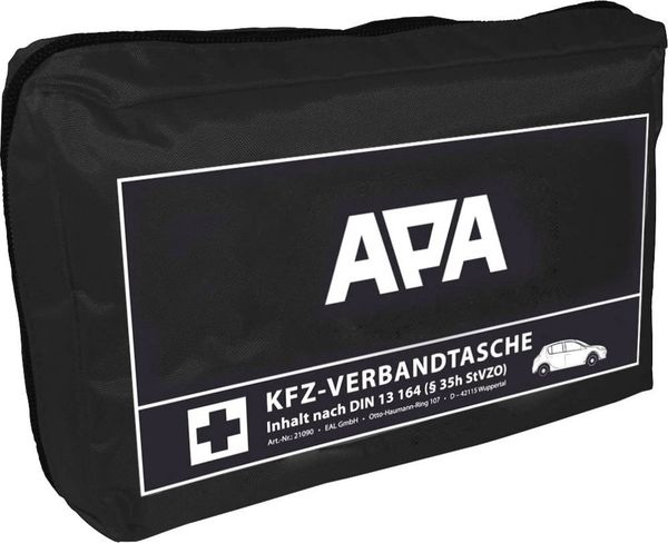 APA 21090 Verbandtasche (B x H x T) 25.5 x 7 x 14.5cm DIN 13164 02-2022 1St.