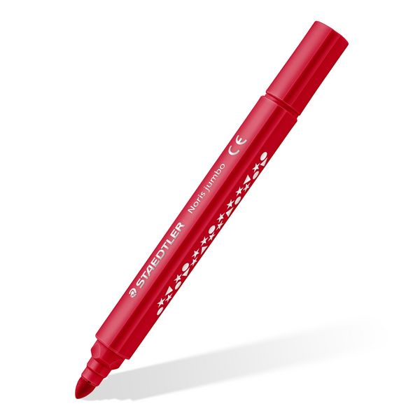 Produktbild: STAEDTLER Noris&reg; 328-B, 10 jumbo Fasermaler, jumbo Bleistift und Radierer, 328-B C10P