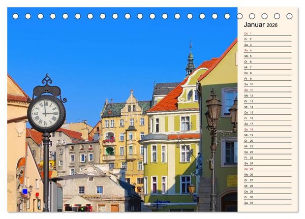 Produktbild: Glatz - Hauptstadt der Grafschaft Glatz (Tischkalender 2026 DIN A5 quer), CALVENDO Monatskalender