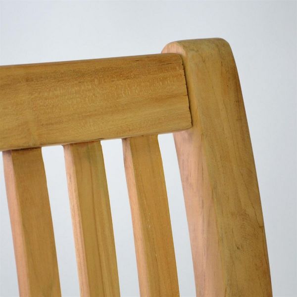 Produktbild: 4er Sitzbank Gartenbank Landhausstil Teak Holz