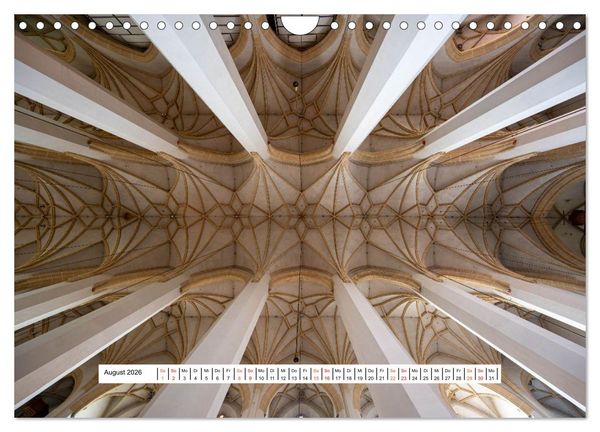 Produktbild: Gew&ouml;lbe des Glaubens &ndash; Kirchendecken Europas (Wandkalender 2026 DIN A4 quer), CALVENDO Monatskalender